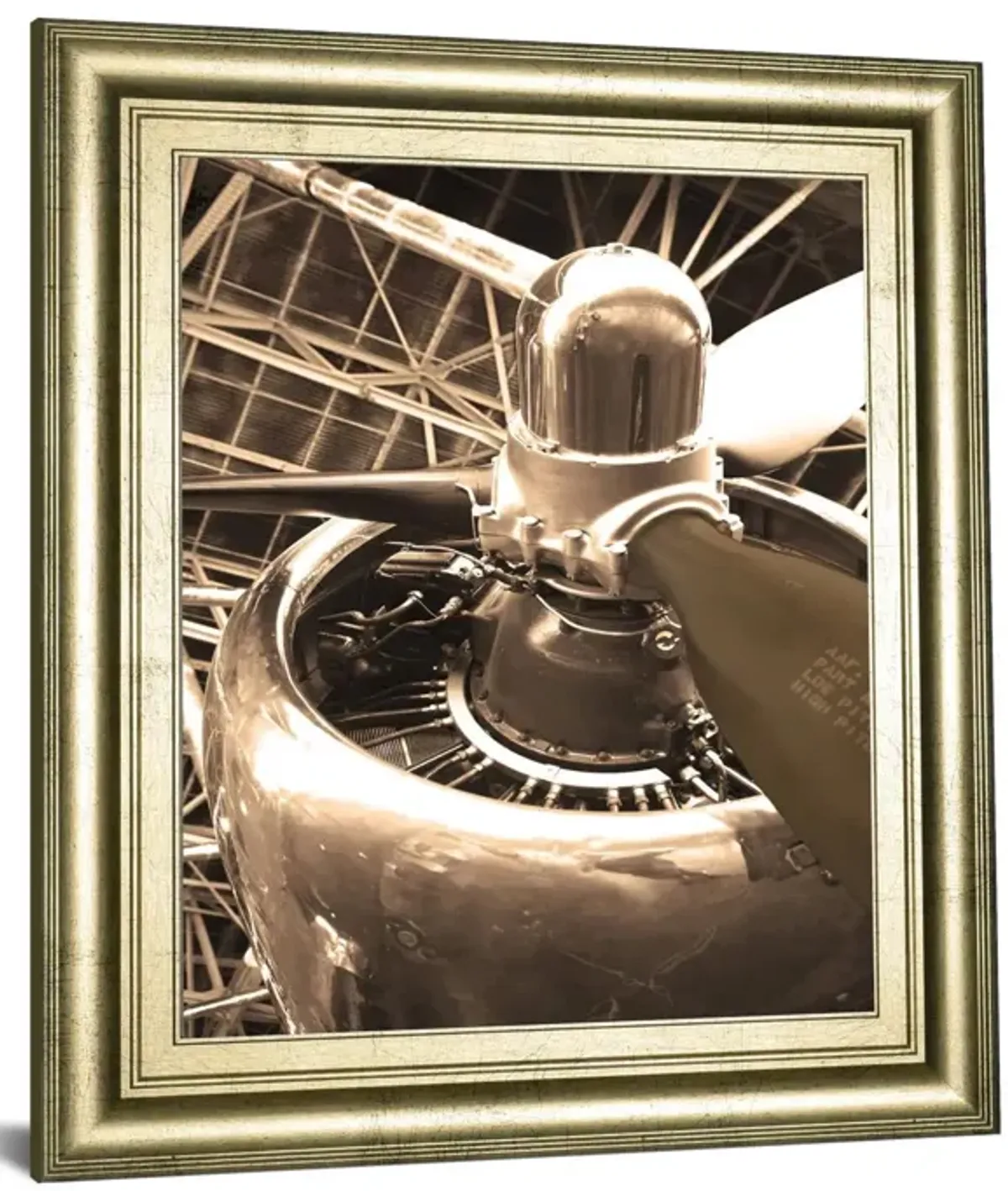 Dc4 Aircraft By Danita Delimont - Framed Print Wall Art - Gold