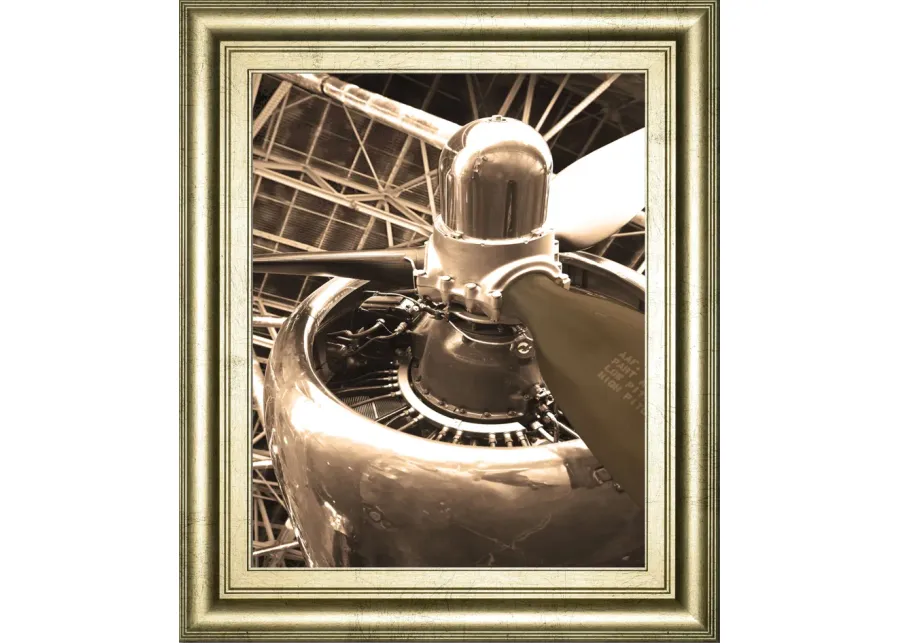 Dc4 Aircraft By Danita Delimont - Framed Print Wall Art - Gold