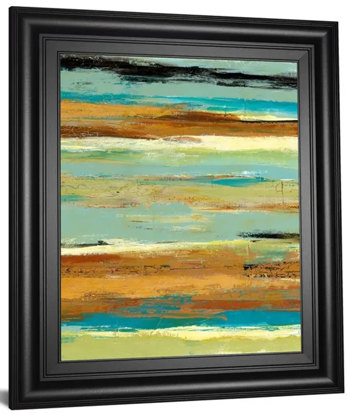 Terra Firma I By Maria Donovan - Framed Print Wall Art - Gold