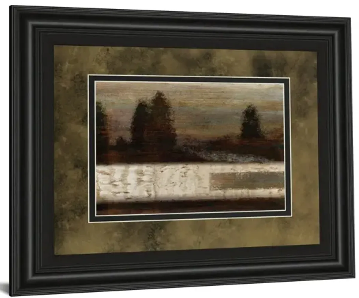 Quiet Forest By Roxi Gray - Framed Print Wall Art - Dark Brown