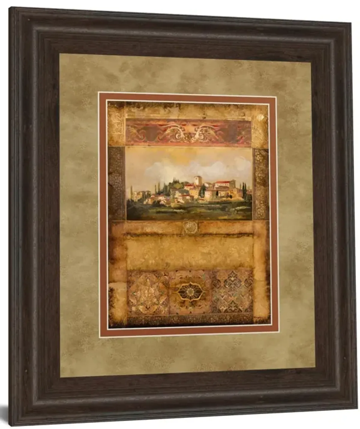 Centimento I By Douglas - Framed Print Wall Art - Dark Brown