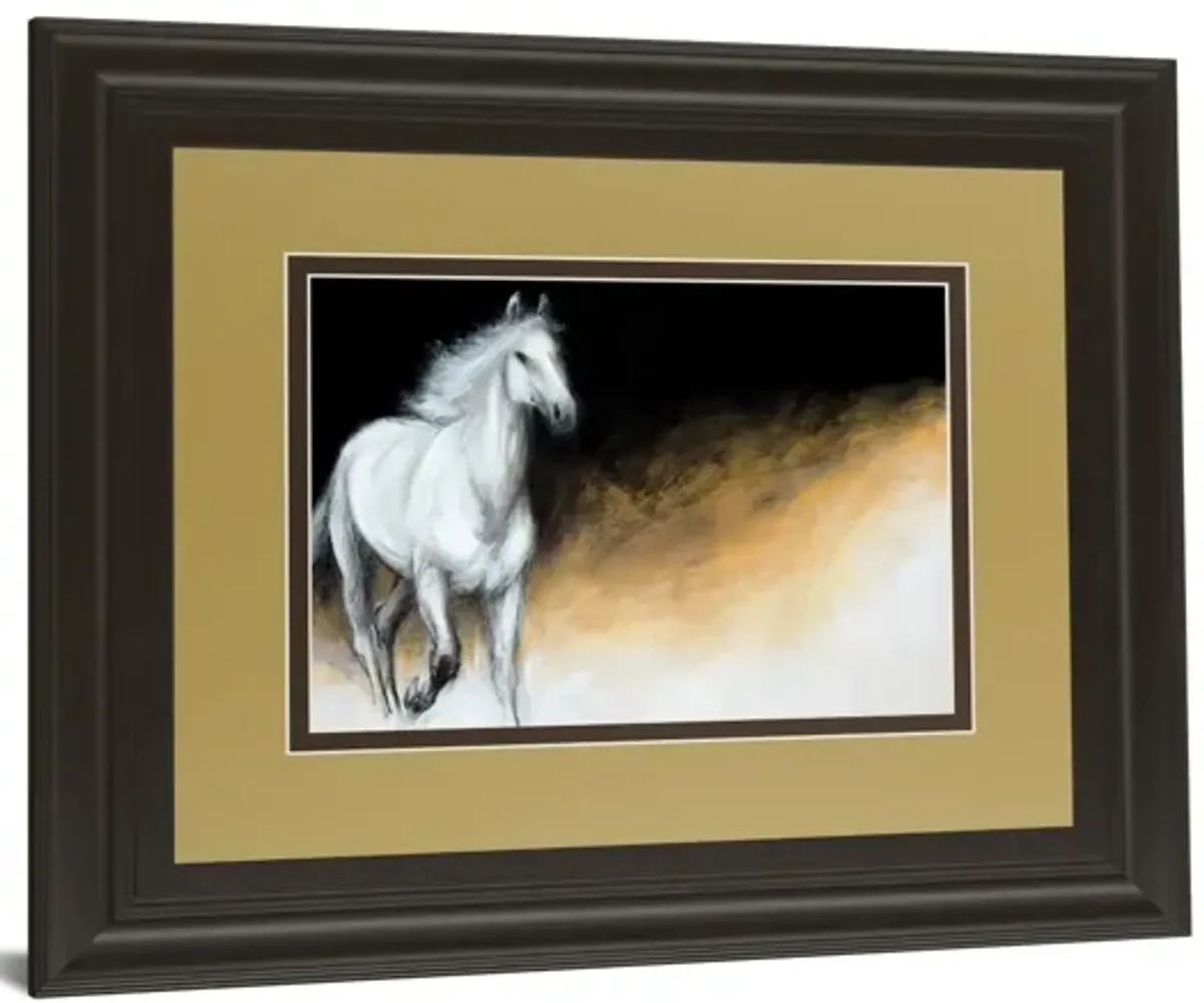 Light And Dark By Milenko Katic - Framed Print Wall Art - White