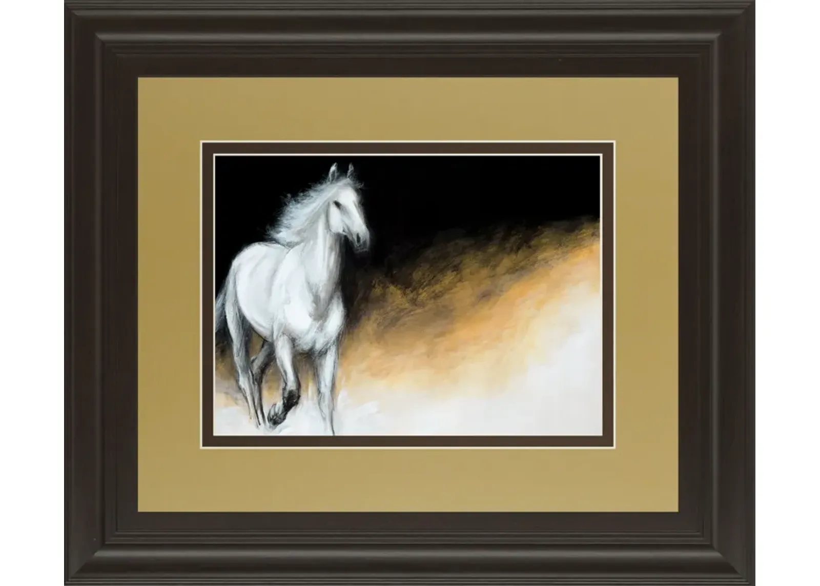 Light And Dark By Milenko Katic - Framed Print Wall Art - White