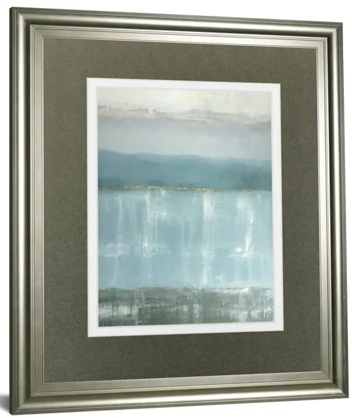 Twilight Blues By Caroline Gold - Framed Print Wall Art - Blue