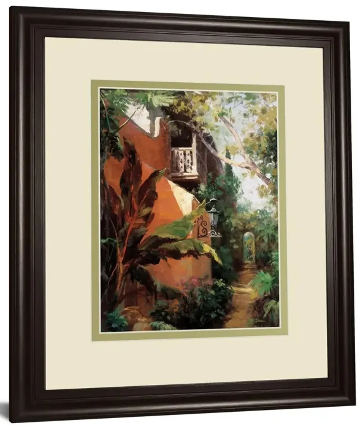 Carmino Hermoso By Hali - Framed Print Wall Art - Green