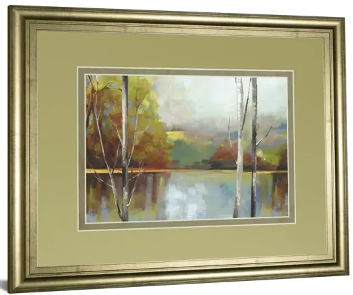 Still Water By Trent Thompson - Framed Print Wall Art - Dark Brown