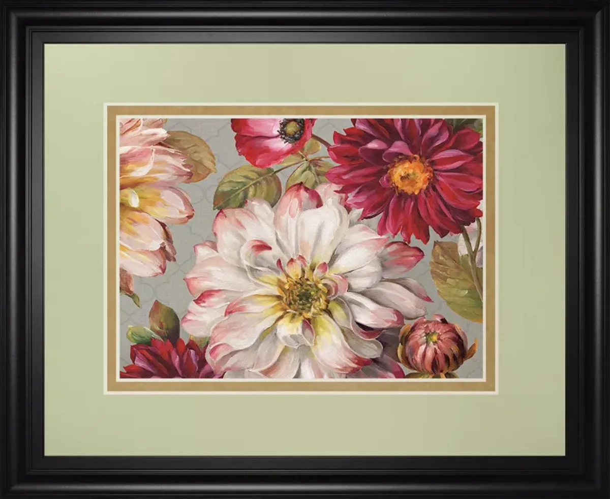 Classically By Lisa Audit - Framed Print Wall Art - Red