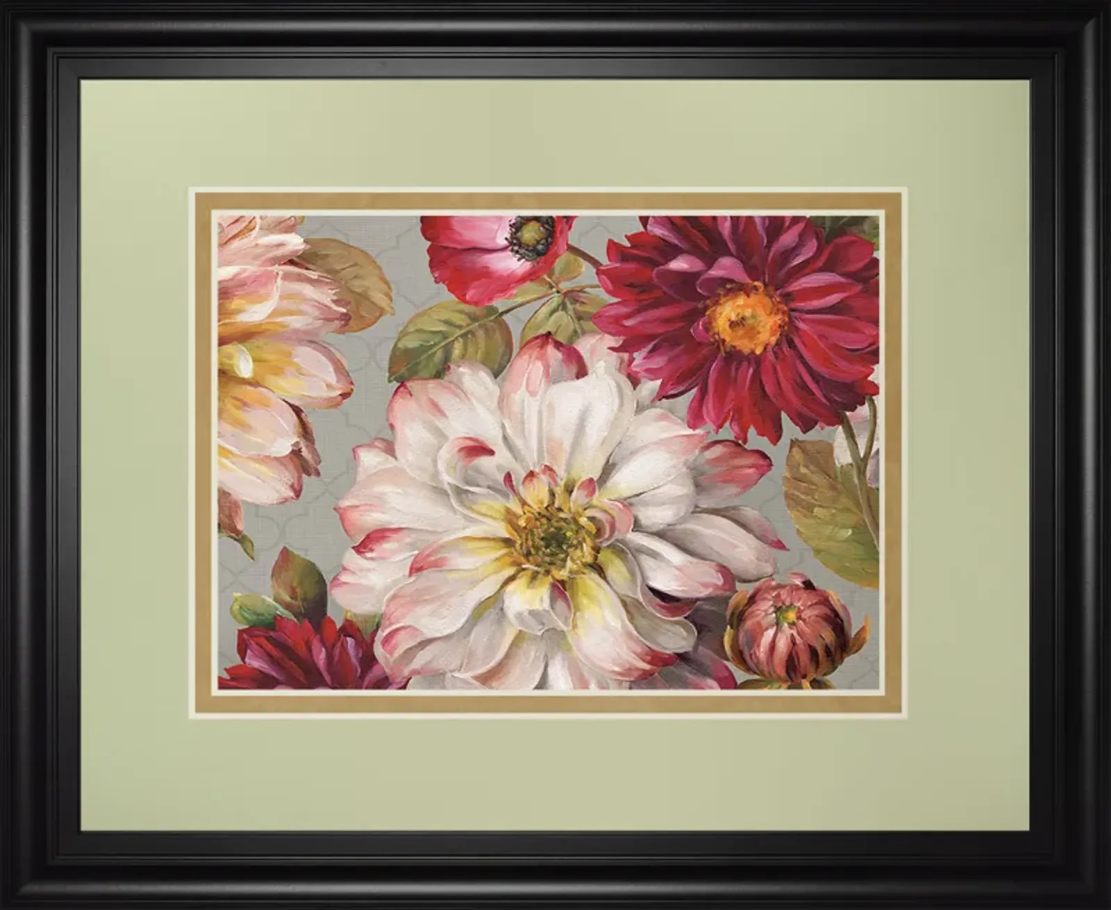 Classically By Lisa Audit - Framed Print Wall Art - Red