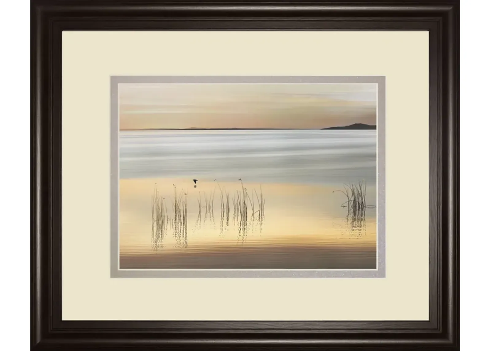 Golden By Marvin Pelkey - Framed Print Wall Art - Yellow - Gold