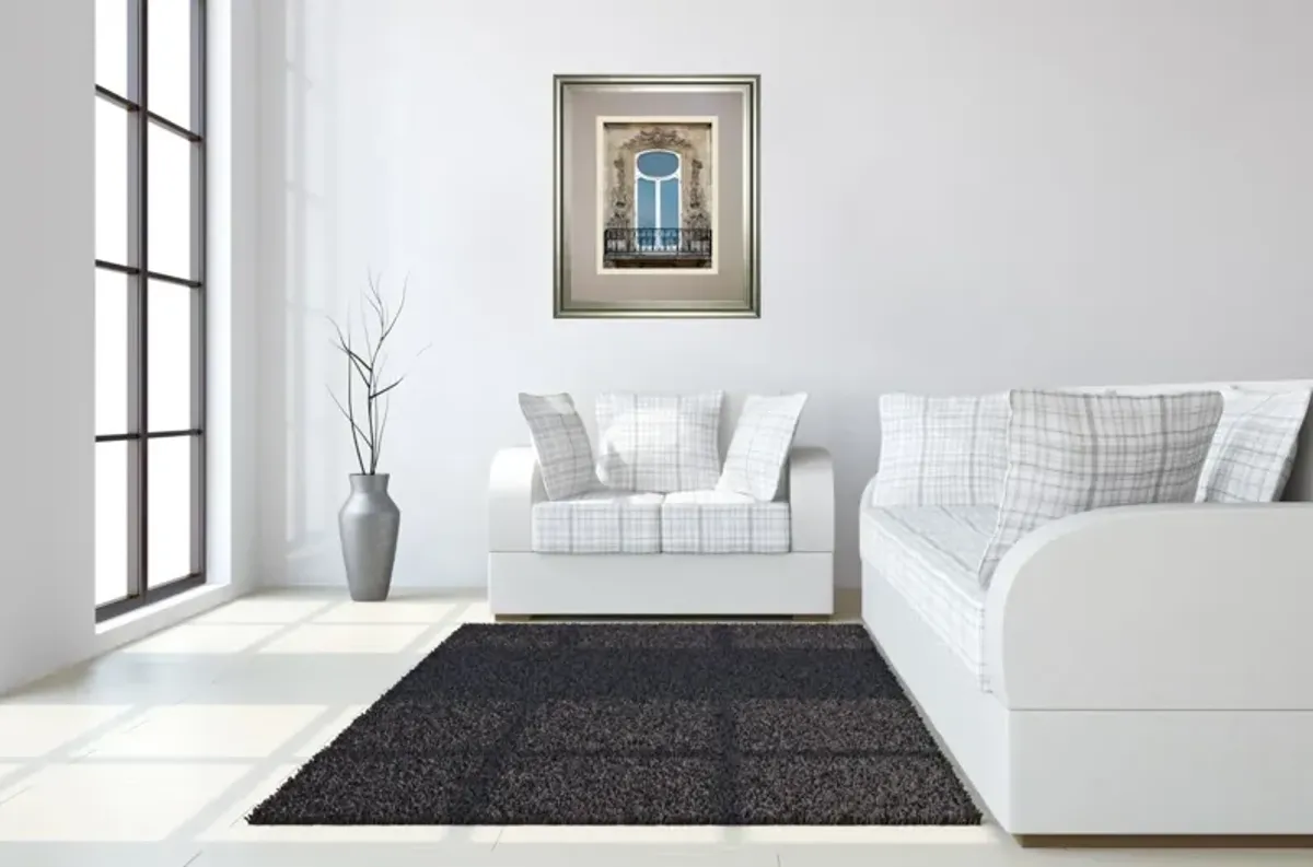 Rue De Paris IIl By Tony Koukos - Framed Print Wall Art - Beige