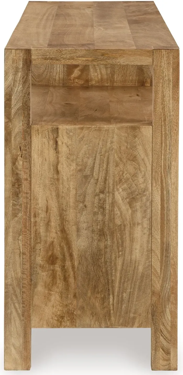 Hudwick - Natural Brown - Accent Cabinet