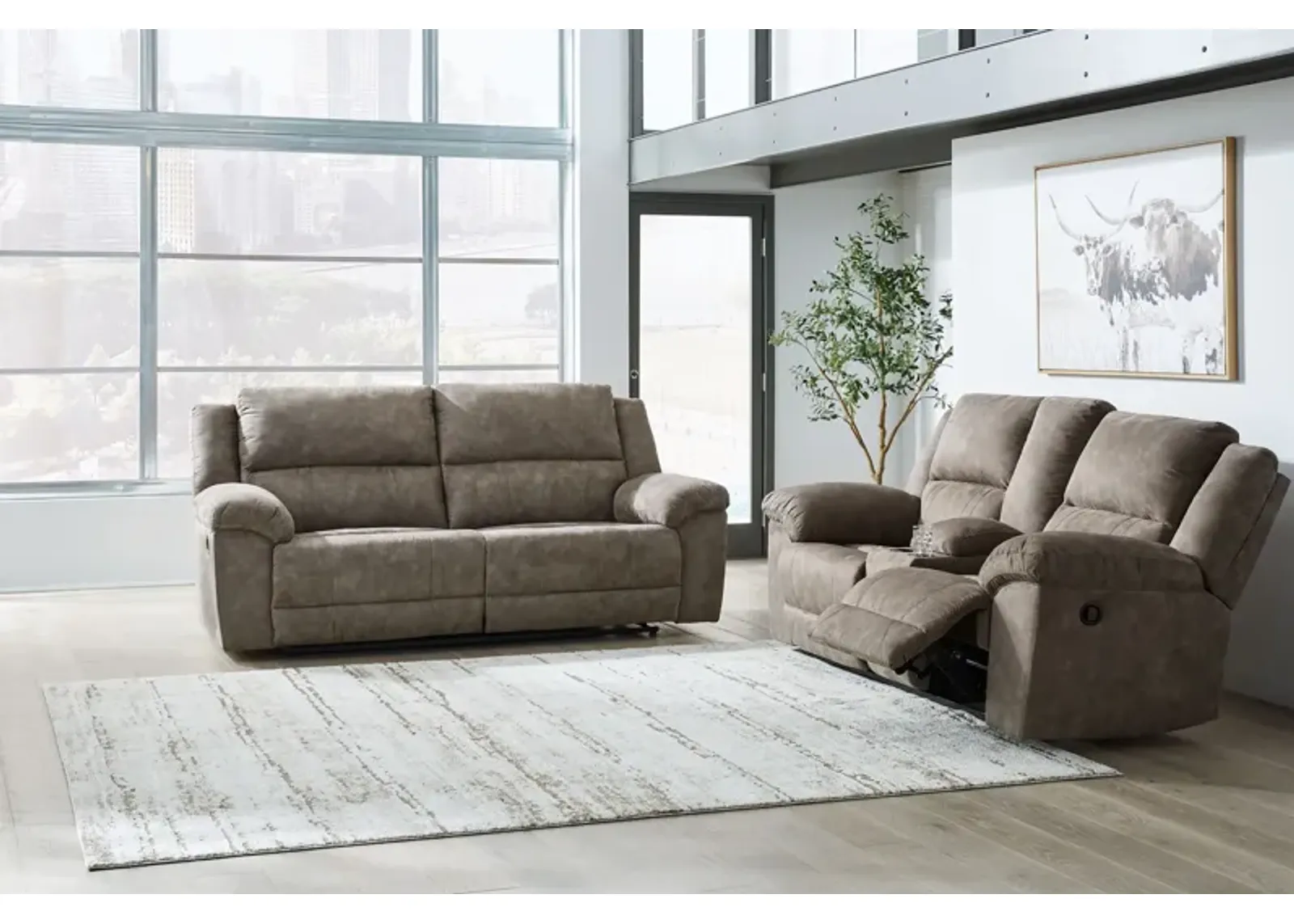 Laresview - Reclining Living Room Set