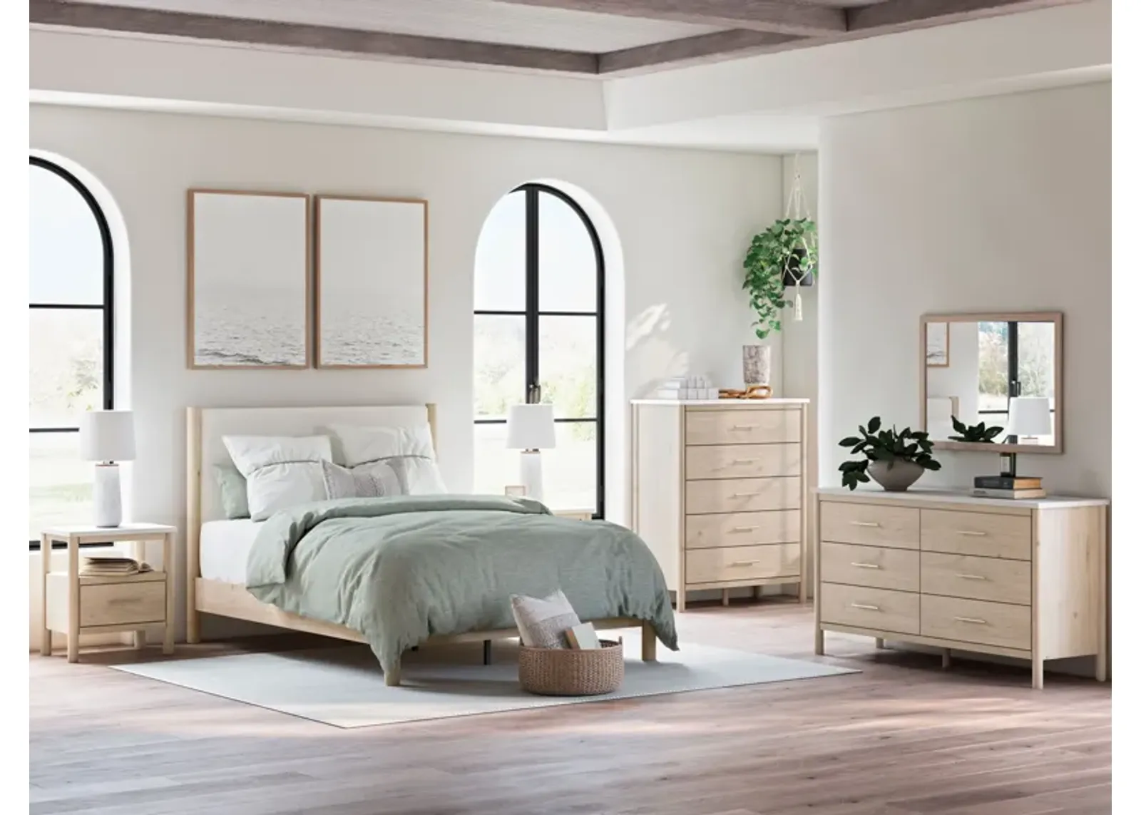 Cadmori - Panel Bedroom Set