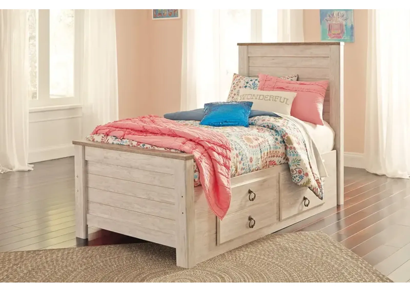 Willowton - Panel Bed