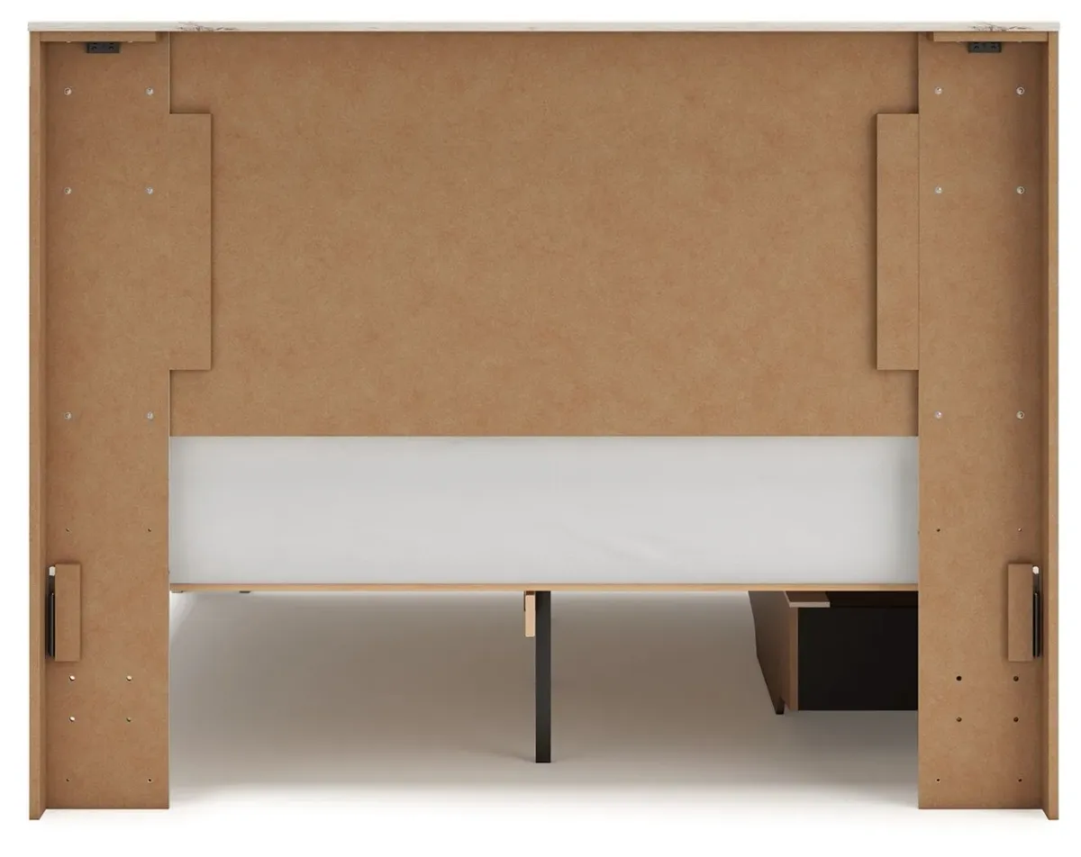 Lawroy - Panel Bed With Storage