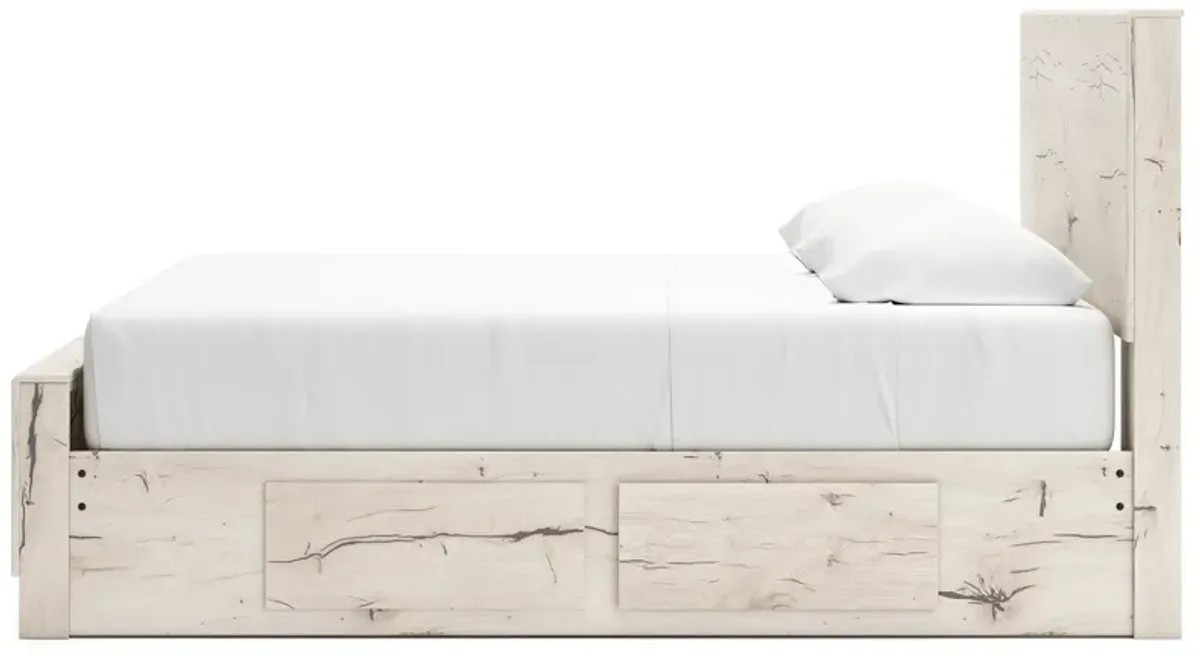 Lawroy - Panel Bed With Storage