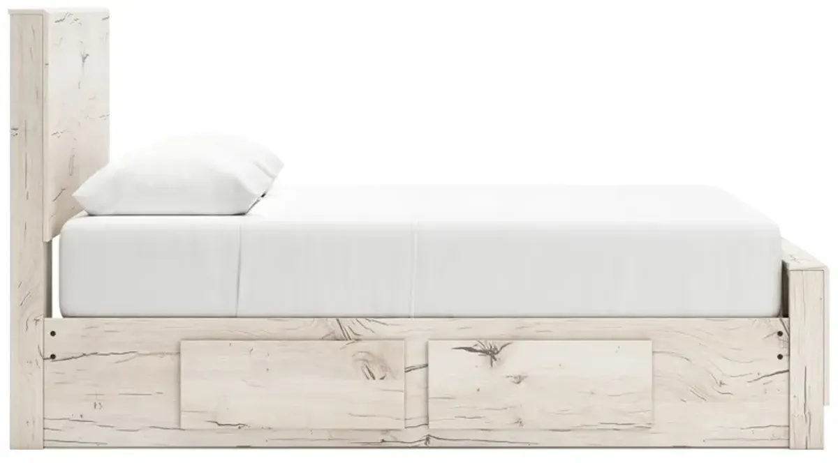 Lawroy - Panel Bed With Storage