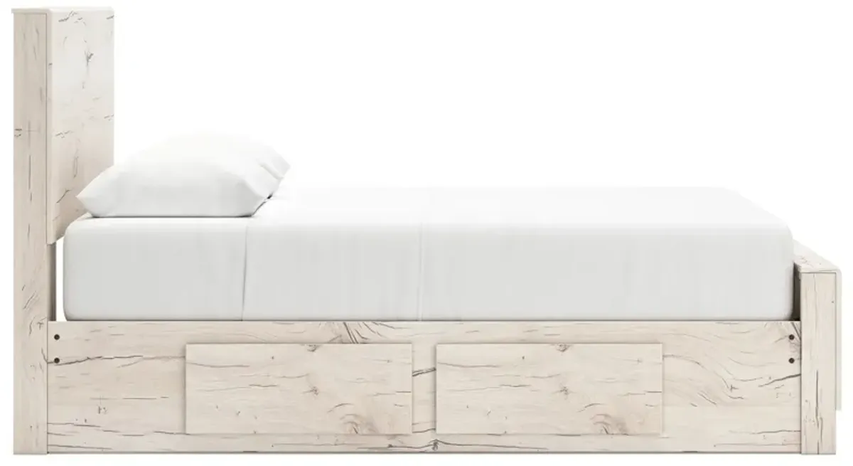 Lawroy - Panel Bed With Storage