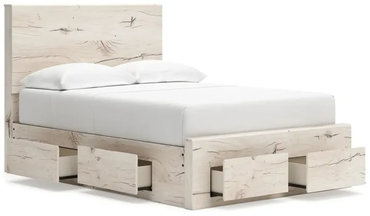 Lawroy - Panel Bed With Storage