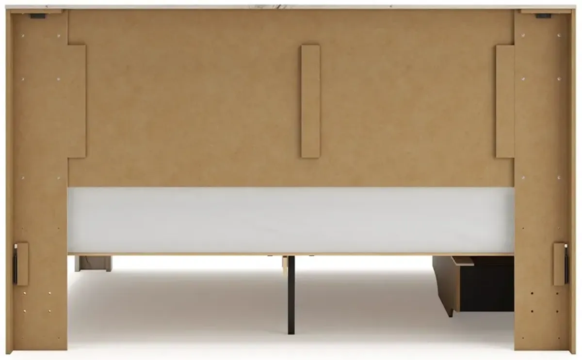 Lawroy - Panel Bed With Storage