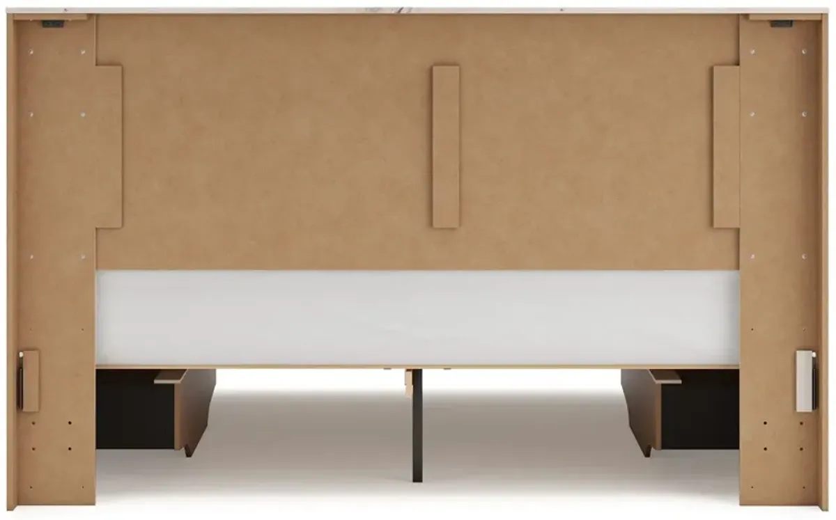 Lawroy - Panel Bed With Storage