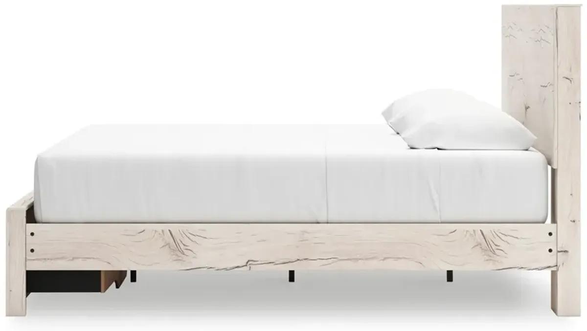 Lawroy - Panel Bed With Storage