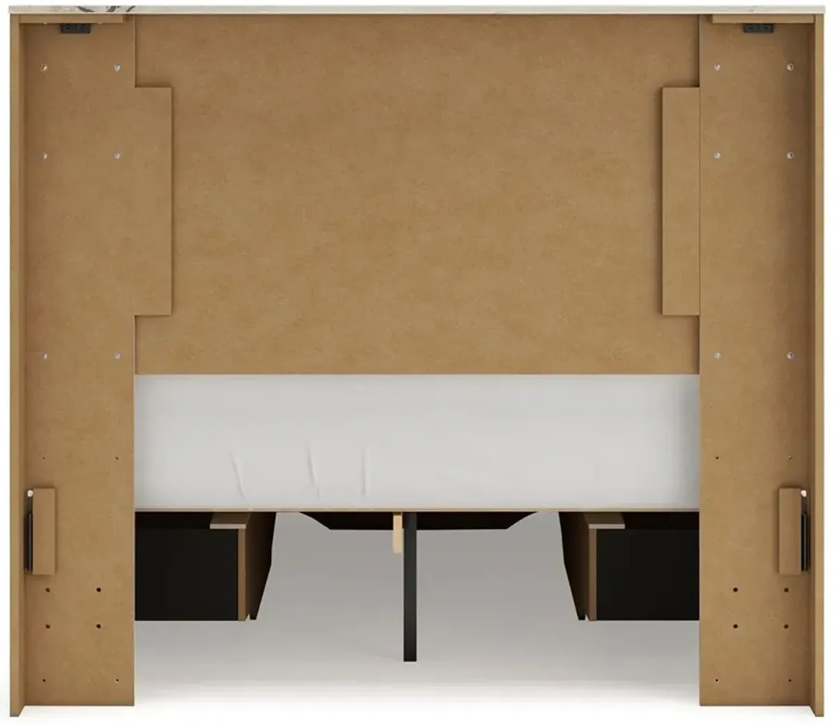 Lawroy - Panel Bed With Storage