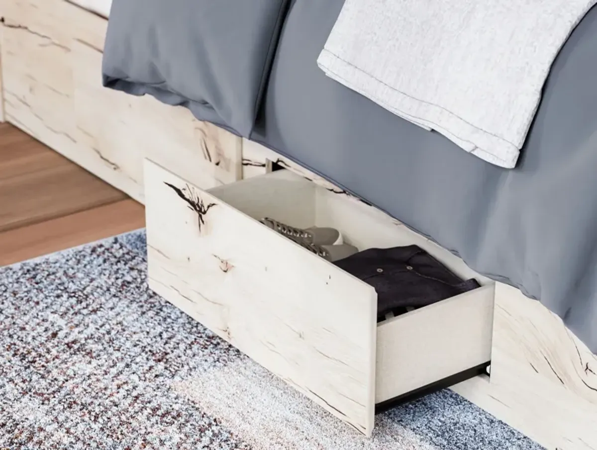 Lawroy - Panel Bed With Storage