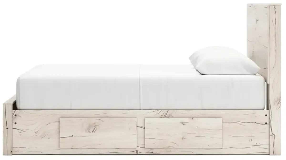 Lawroy - Panel Bed With Storage