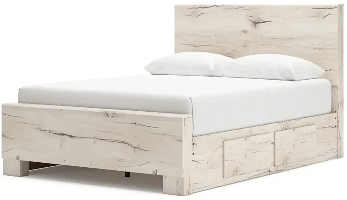 Lawroy - Panel Bed With Storage