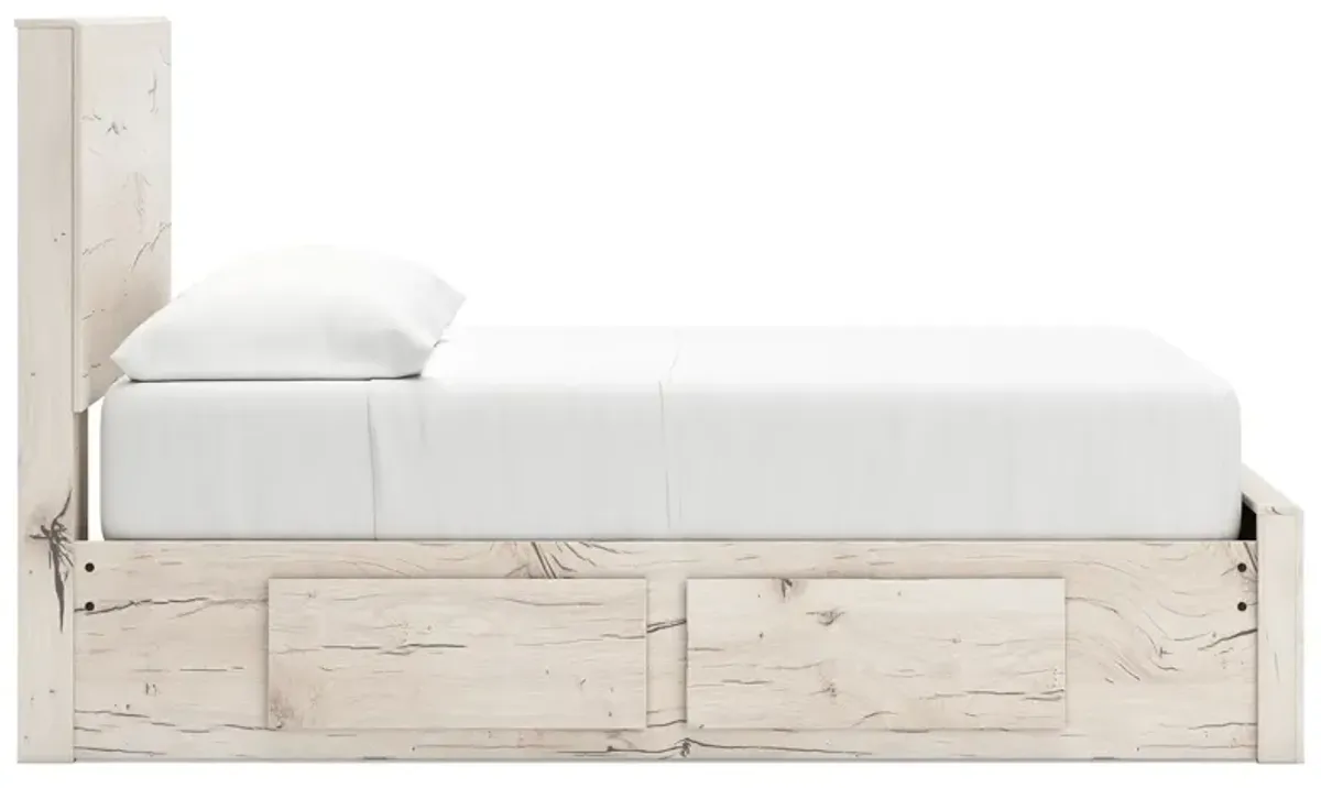 Lawroy - Panel Bed With Storage