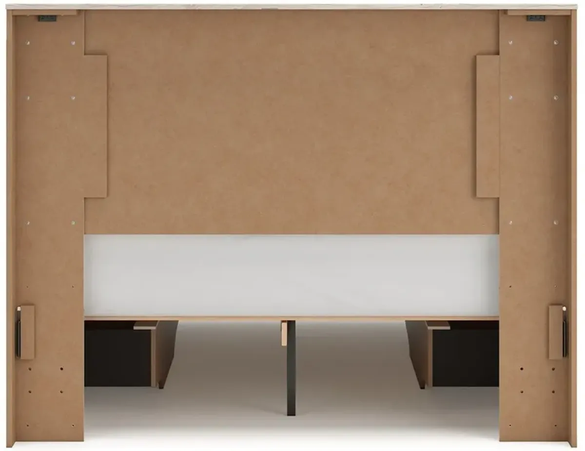 Lawroy - Panel Bed With Storage