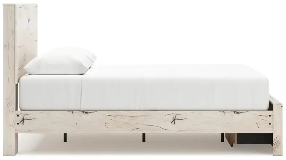 Lawroy - Panel Bed With Storage