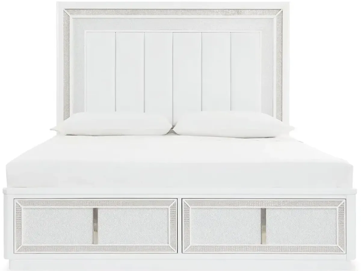 Chalanna - Upholstered Storage Bed