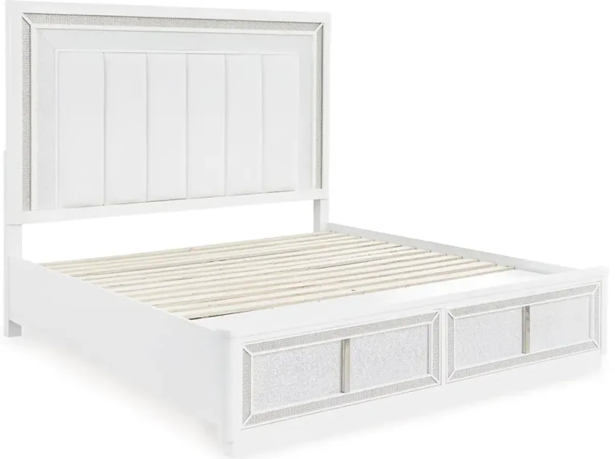 Chalanna - Upholstered Storage Bed