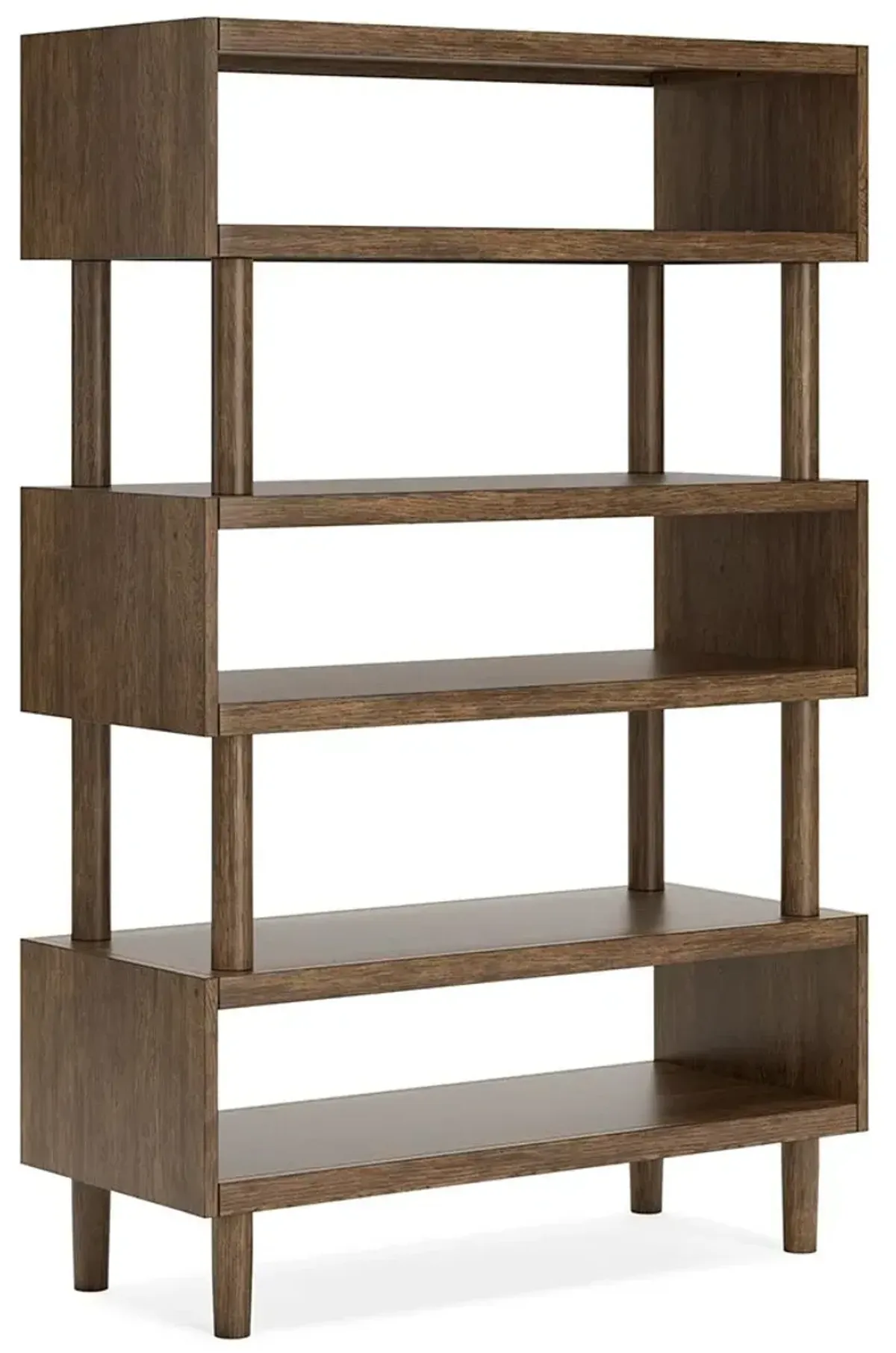 Austanny - Warm Brown - Bookcase