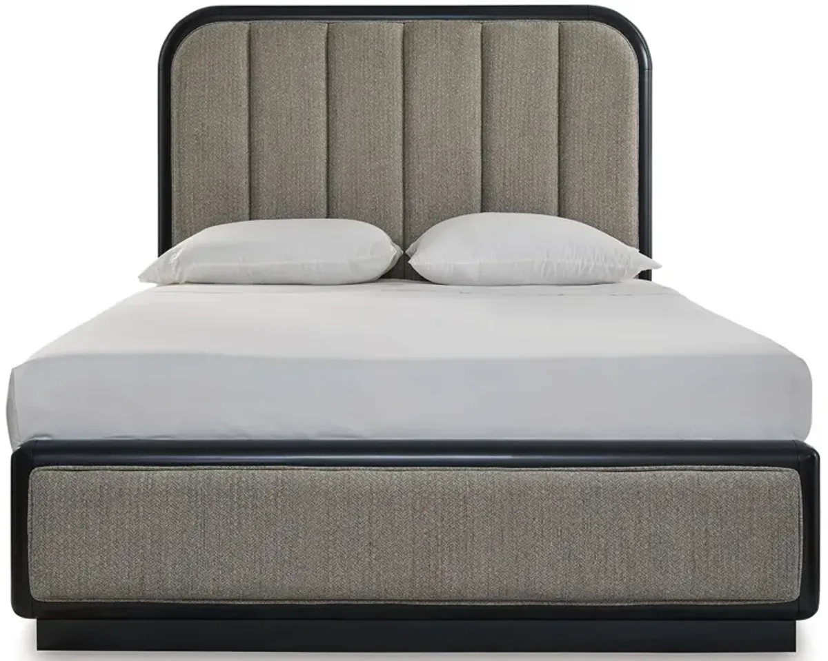 Rowanbeck - Upholstered Panel Bed