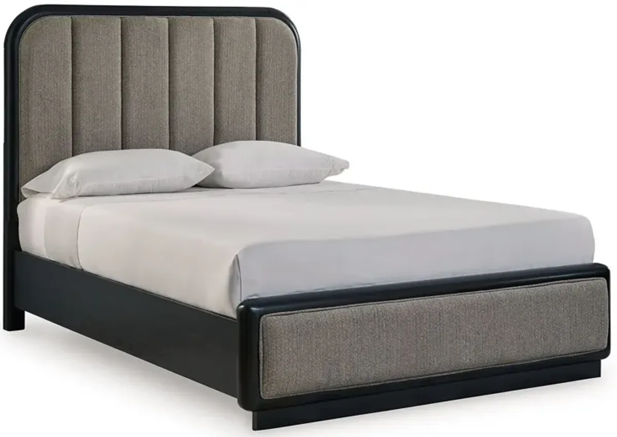 Rowanbeck - Upholstered Panel Bed