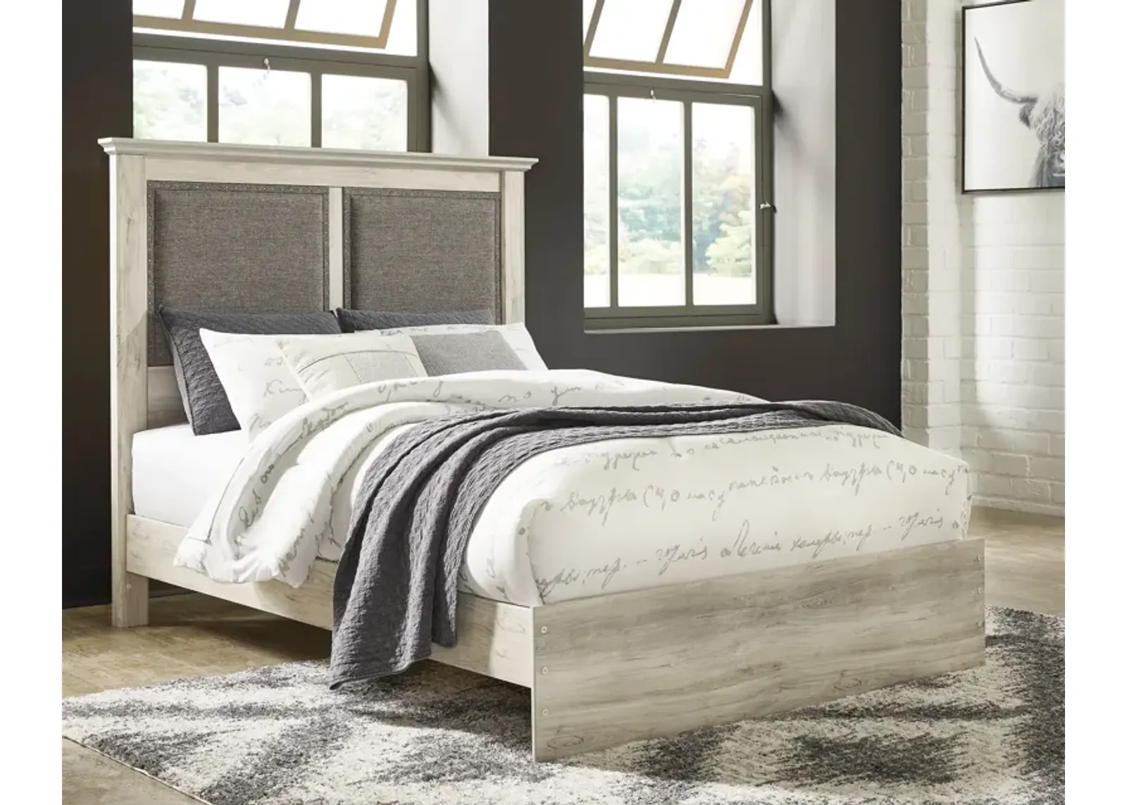 Cambeck - Upholstered Panel Bed