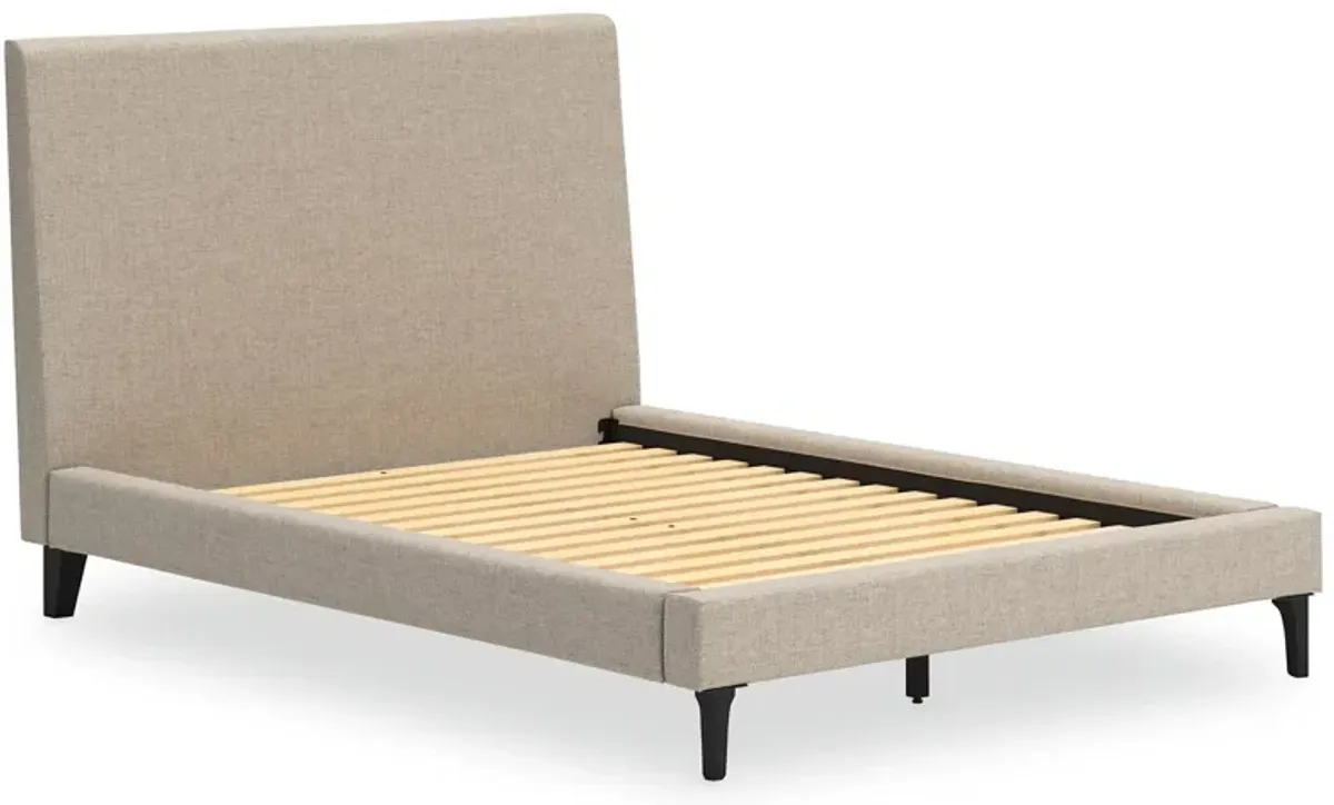 Cielden - Upholstered Bed With Roll Slats