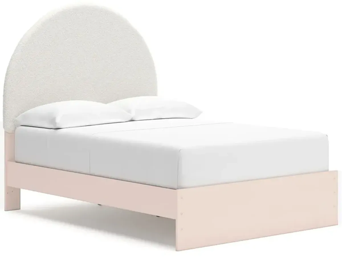 Wistenpine - Upholstered Panel Bed With Storage