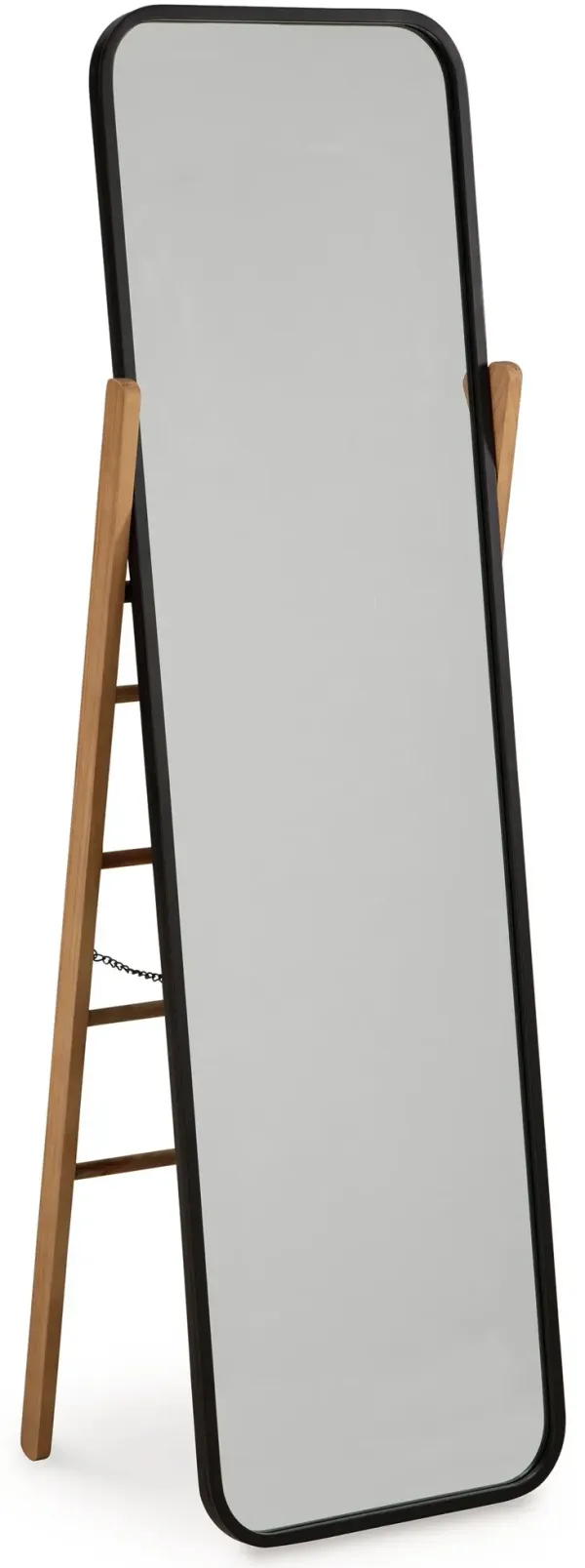 Bronick - Floor Mirror - Black / Brown