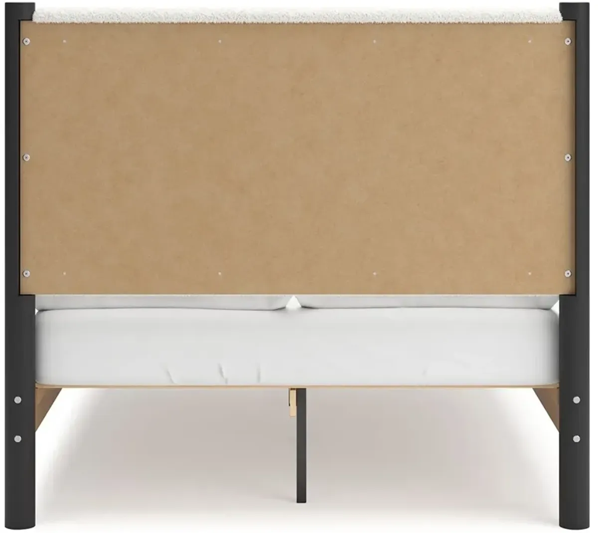 Cadmori - Upholstered Panel Bed