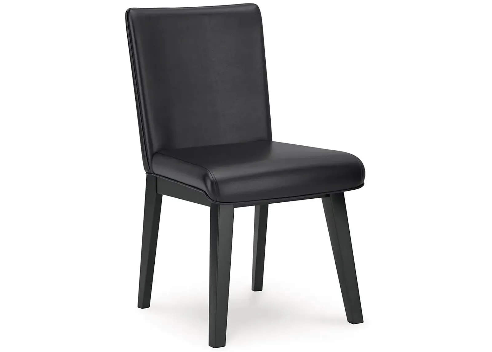 Jettaya - Black - Dining Upholstered Side Chair (Set of 2)