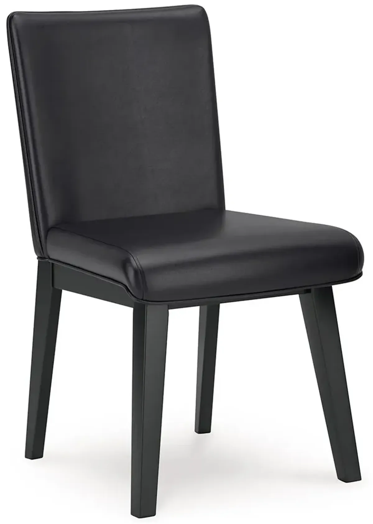 Jettaya - Black - Dining Upholstered Side Chair (Set of 2)