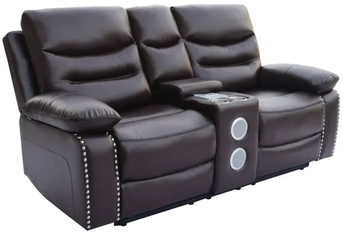 3 Piece Living Room Set: Power Reclining Sofa, Power Reclining Chair, Stationary Loveseat