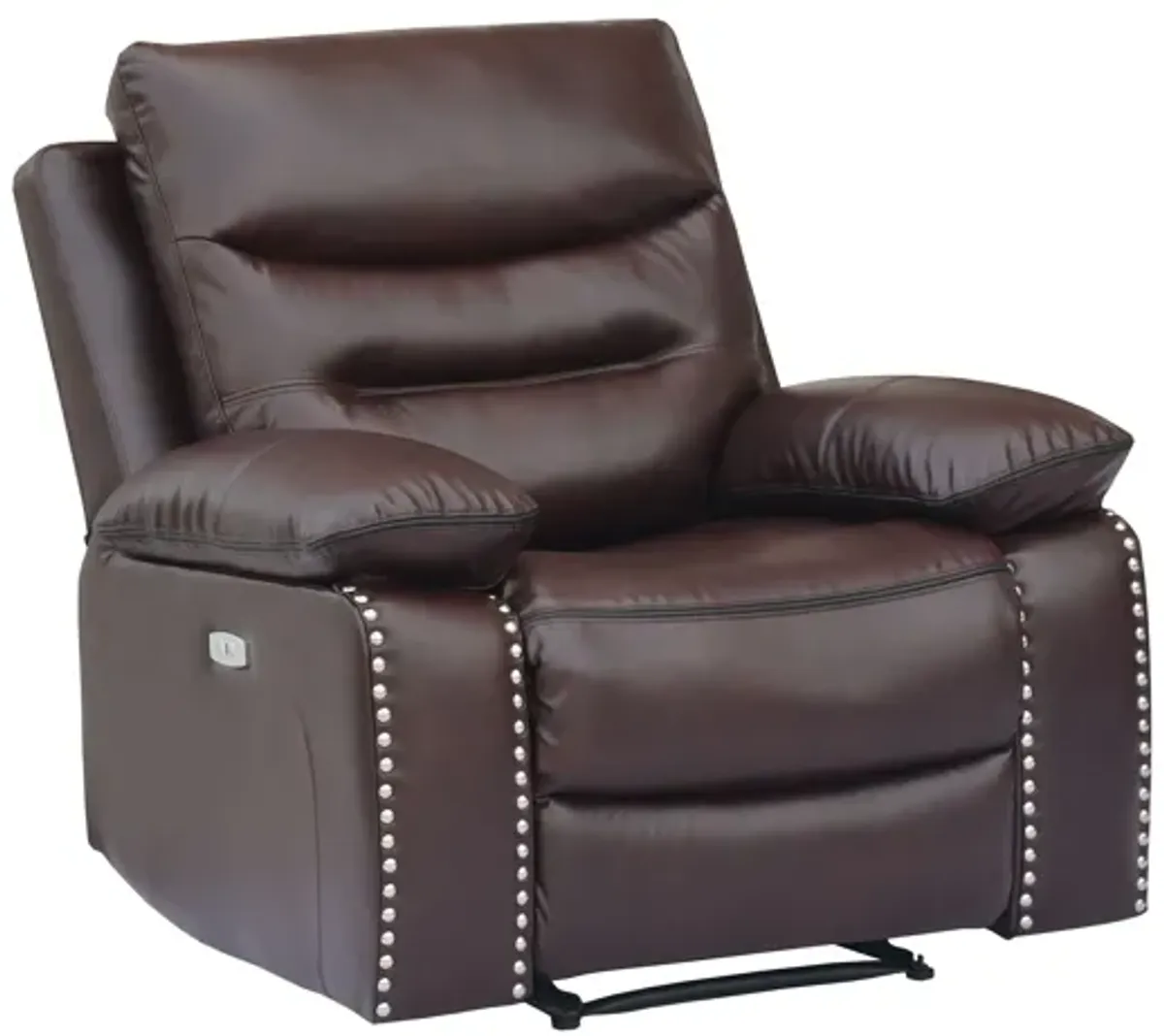 3 Piece Living Room Set: Power Reclining Sofa, Power Reclining Chair, Stationary Loveseat