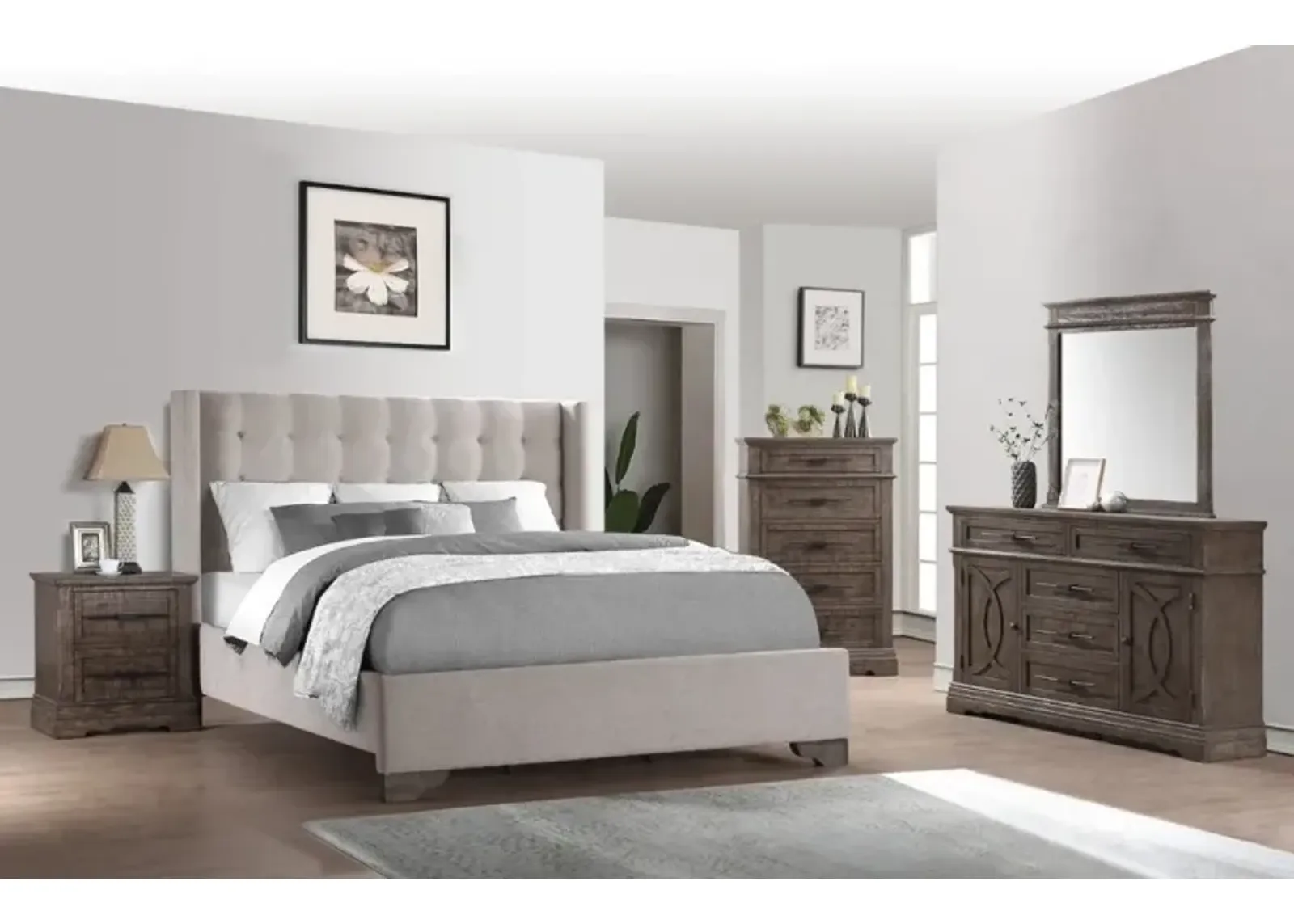 6 Piece Bedroom Set