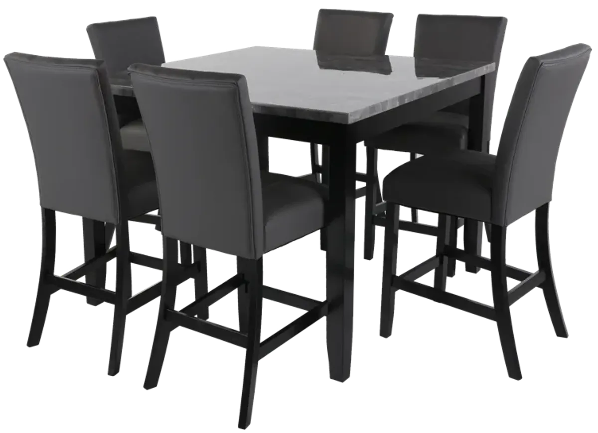 7 Piece Pub Dining Room Set