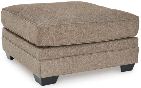 Cannonbrook - Oversized Accent Ottoman - Nutmeg